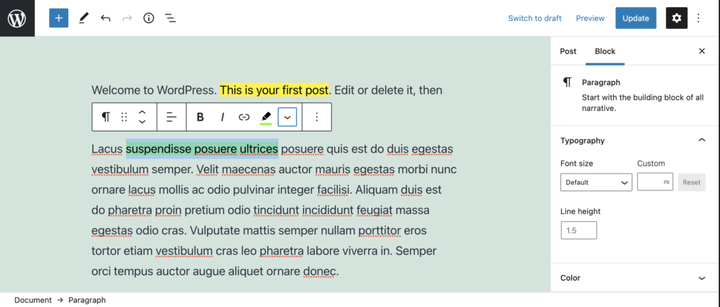 Utiliser une fenêtre contextuelle modale pour ajouter des attributs supplémentaires avec registerBlockFormat
