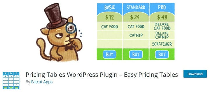 Jak utworzyć tabelę porównawczą za pomocą wtyczek WordPress
