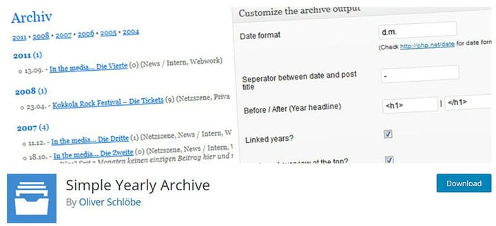As melhores opções de plug-in de arquivo do WordPress (gratuito e premium)