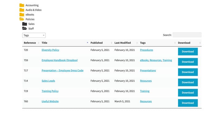 Los mejores complementos de la biblioteca de documentos de WordPress