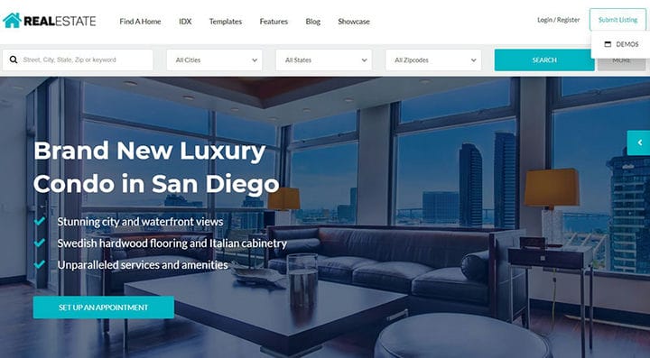 Opzioni del tema WordPress per le case vacanze da verificare