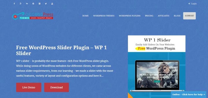 Создайте слайд-шоу WordPress с помощью бесплатного плагина Slider