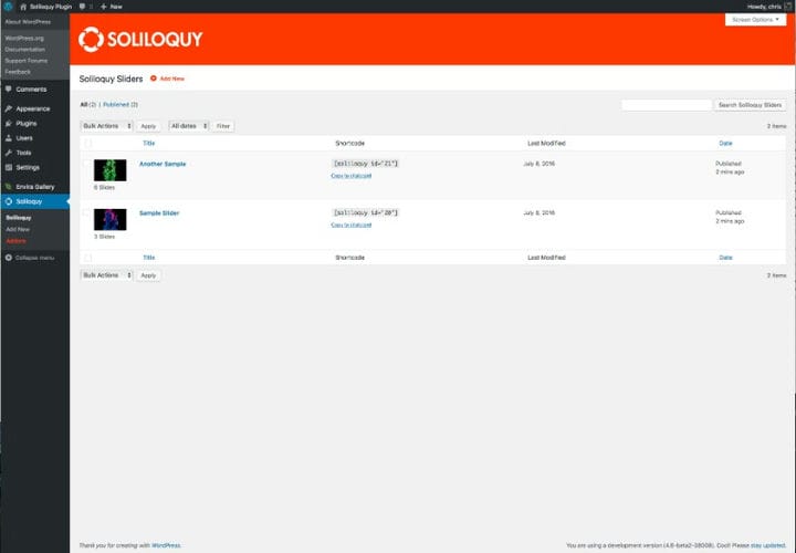 Создайте слайд-шоу WordPress с помощью бесплатного плагина Slider