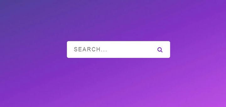 Diseños de cuadros de búsqueda HTML basados ​​en CSS para mejorar la búsqueda de su sitio