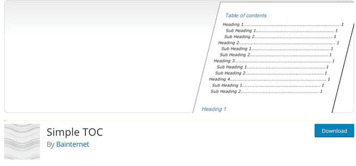 De bästa WordPress-plugins för innehållsförteckningen för din webbplats