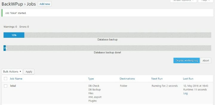 Parhaat Wordpress Backup Plugin -vaihtoehdot