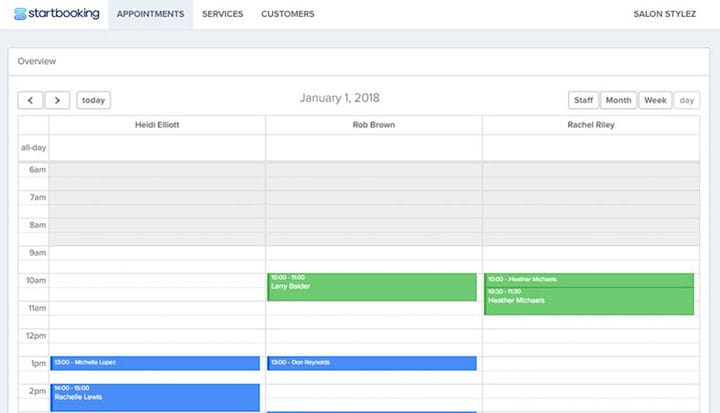 Las mejores opciones de complemento de programación de WordPress para servicios comerciales