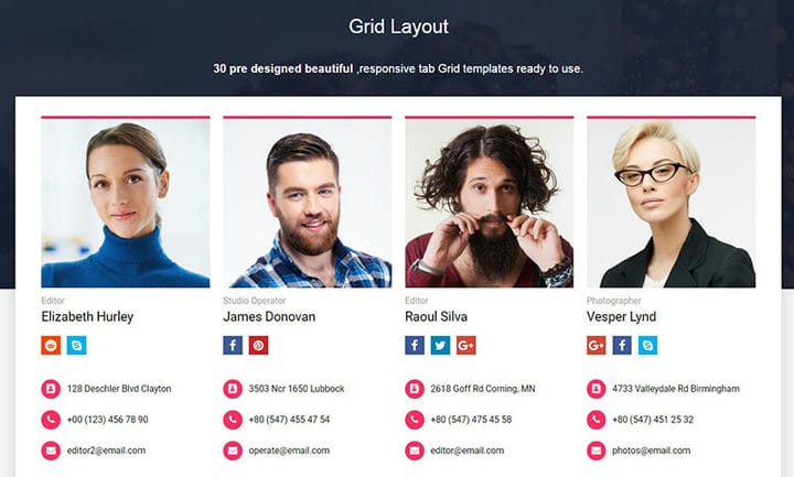 Esimerkkejä WordPress-tiimin liitännäisistä jäsentesi esittelyyn