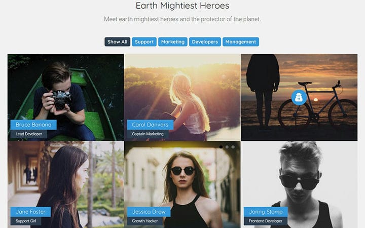 Esimerkkejä WordPress-tiimin liitännäisistä jäsentesi esittelyyn