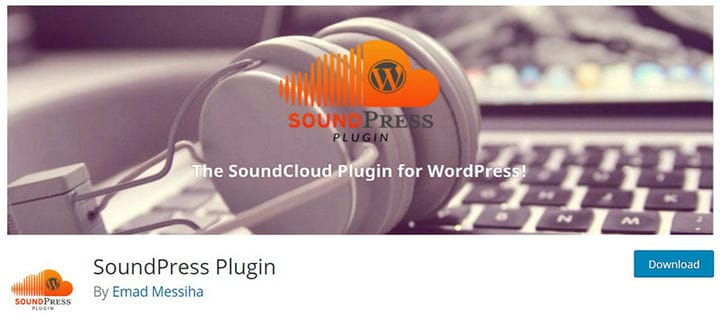 Opcje wtyczki Soundcloud WordPress do osadzania muzyki