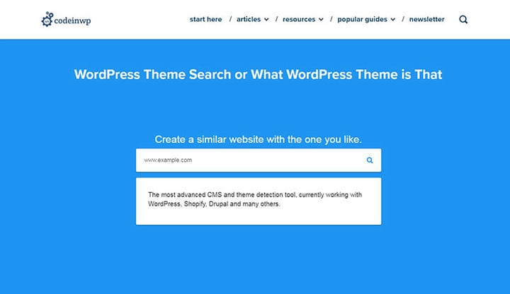 Vous cherchez un détecteur de thème WordPress ? Nous sommes là pour vous