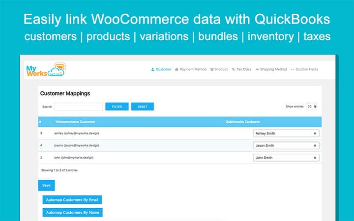 WooCommerce для QuickBooks: варианты их синхронизации