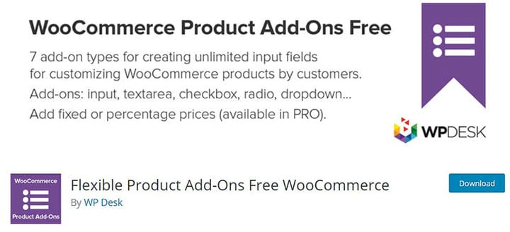 Les meilleurs plugins d'options de produits supplémentaires WooCommerce