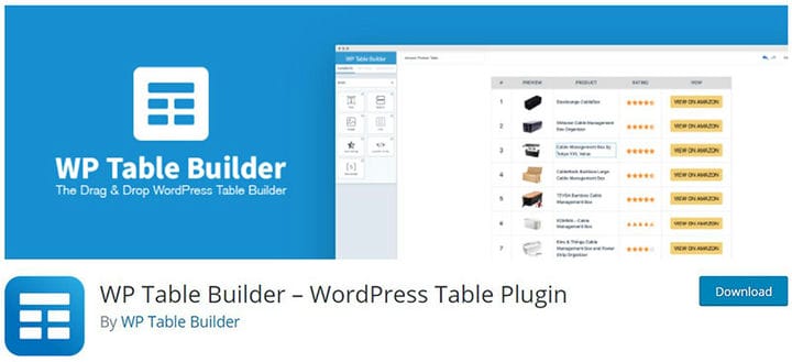 De bästa WordPress Table Generator-plugins du kan använda