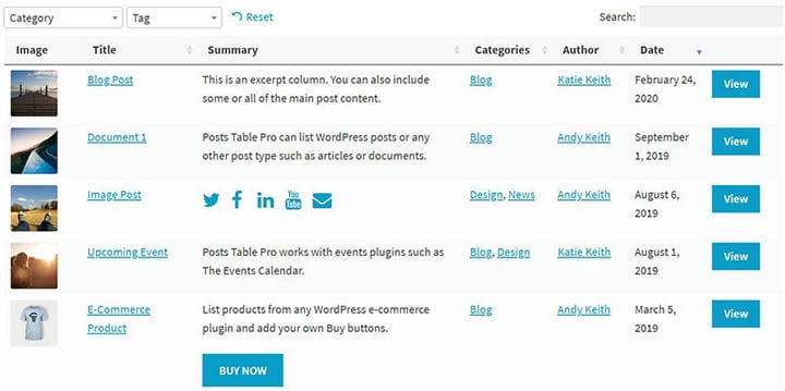 Os melhores plugins geradores de tabelas do WordPress que você pode usar